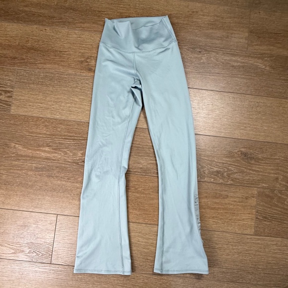 ALO Yoga Pants - Alo Airlift High-Waist 7/8 Game Changer Legging Cosmic Gray Sz S 30" Inseam